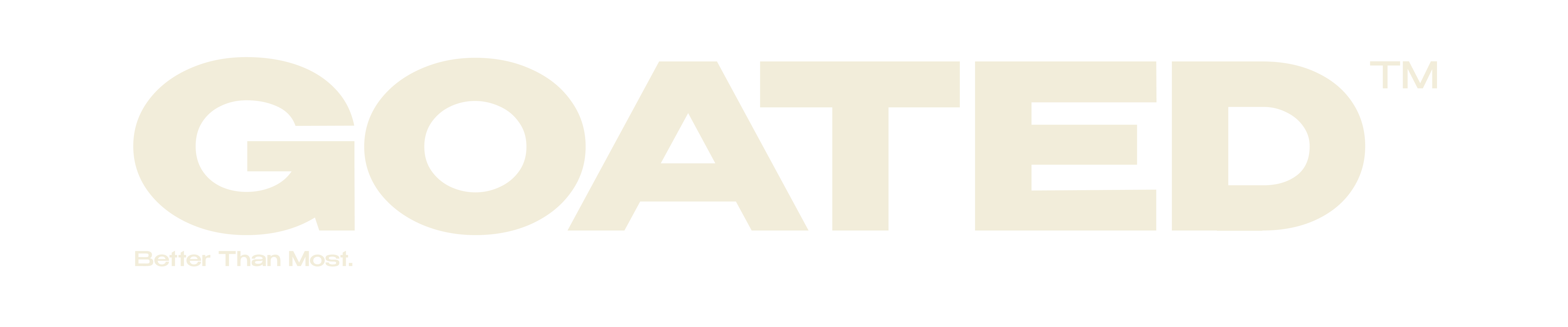 GOATED — Better Than Most.